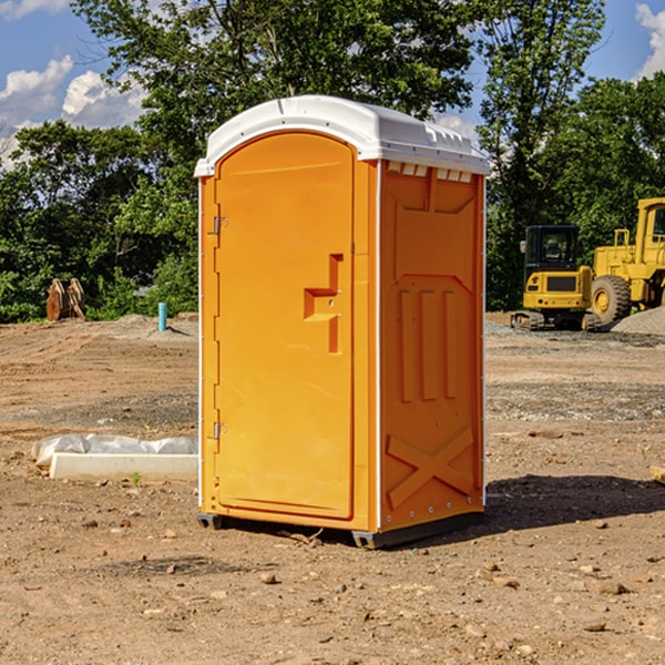 can i customize the exterior of the portable restrooms with my event logo or branding in Lake Bluff